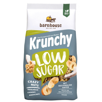 Müsli Krunchy Low Sugar Crazy Nuts