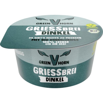 Grießbrei Dinkel vegan
