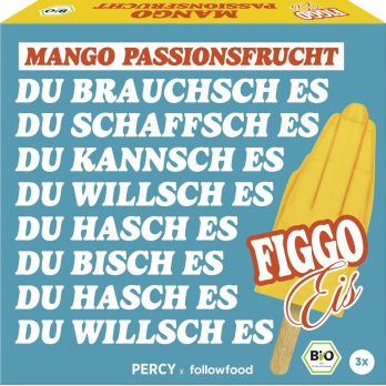 Stieleis Mango Figgo Eis