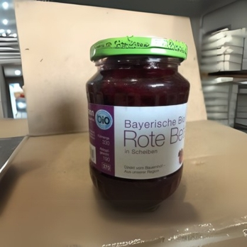 Rote Bete Scheiben im Glas aus Bayern