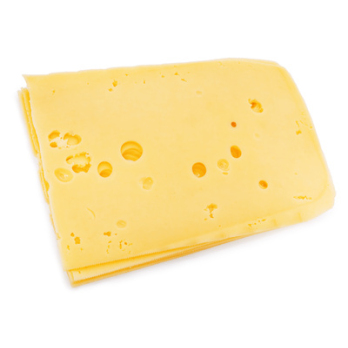 Emmentaler geschnitten