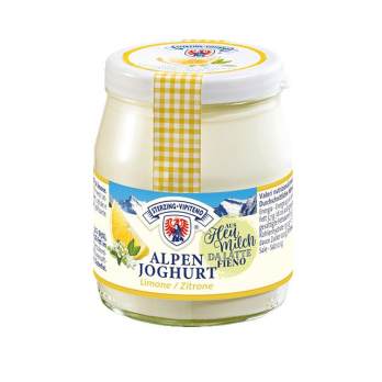 Joghurt Zitrone laktosefrei 150g im Glas