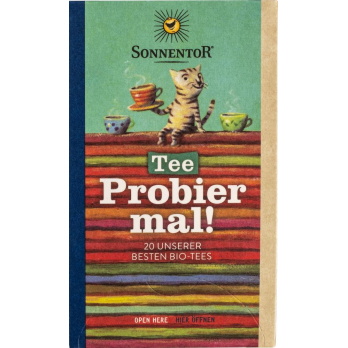 Gemischter Tee Probier mal! Sonnentor