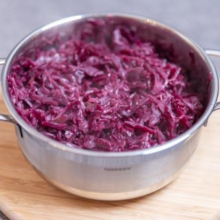 Blaukraut, gedünstet