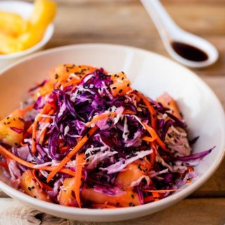 Blaukrautsalat mit Orangen