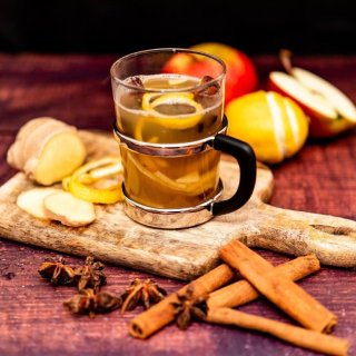 Winterliche Clementinen-Bowle