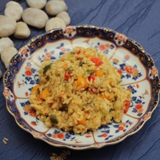 Gemüsereis chinesische Art