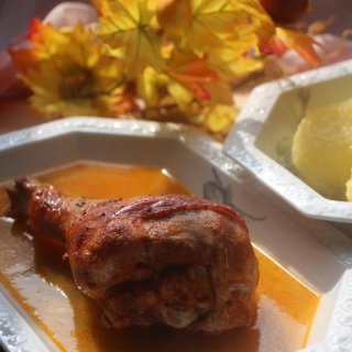 Putenunterkeulen mit Kloß