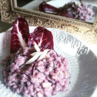 Walnuss-Radicchio-Risotto