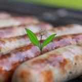 Bratwürste 500g Bärlauch im Paket vom Landgut Schwein