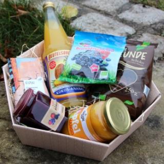 Geschenkkorb "Süße Köstlichkeiten"