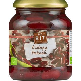 Kidneybohnen im Glas
