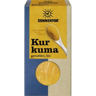 Kurkuma gemahlen Sonnentor