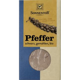 Pfeffer schwarz gemahlen Sonnentor