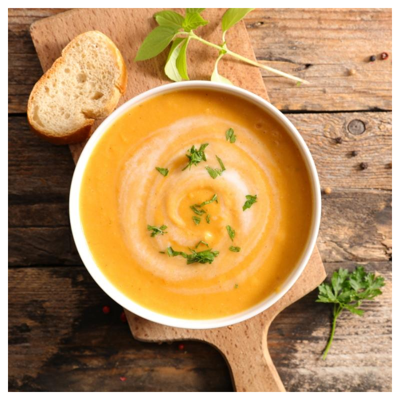 Apfel-Sellerie-Suppe