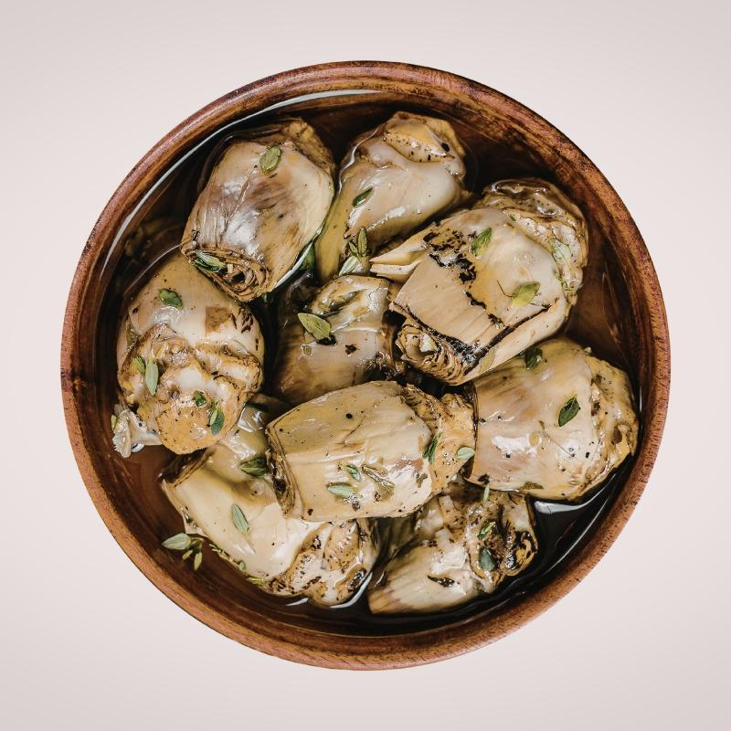 Artischocke gefüllt