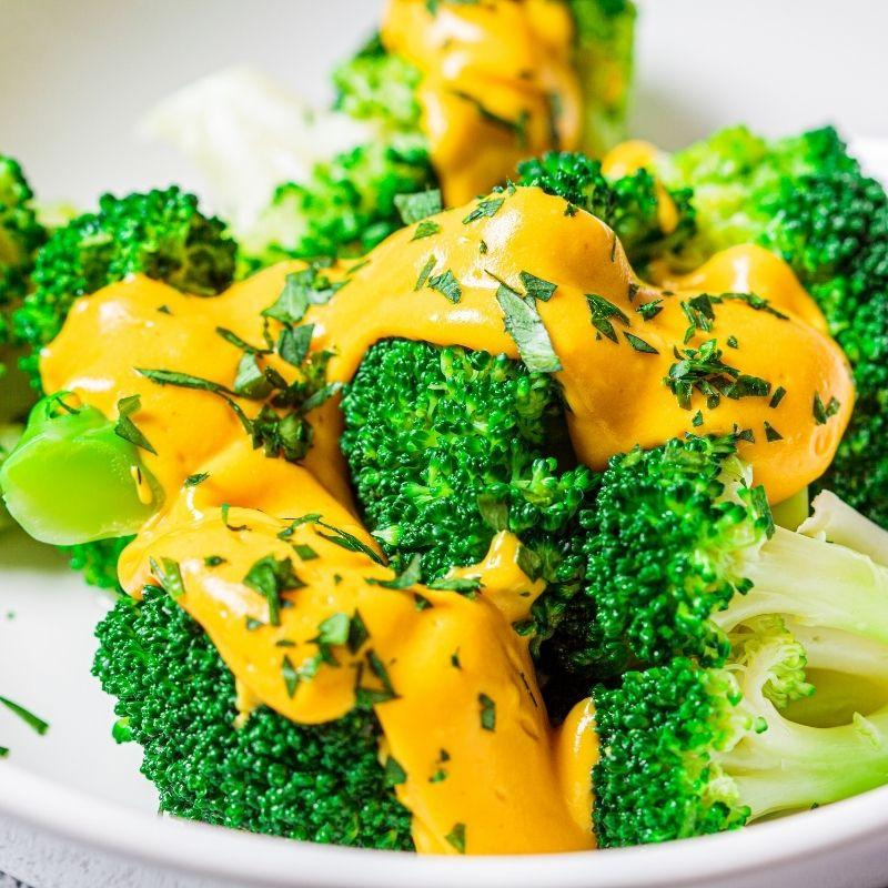 Brokkoli in Orangensauce
