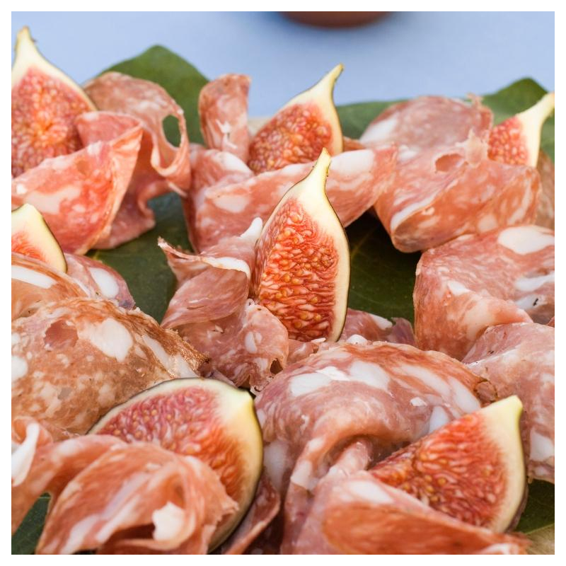 Feigen mit Salami