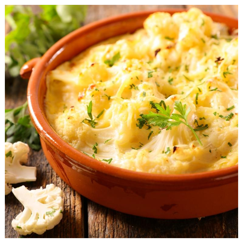 Gratin vom Blumenkohl