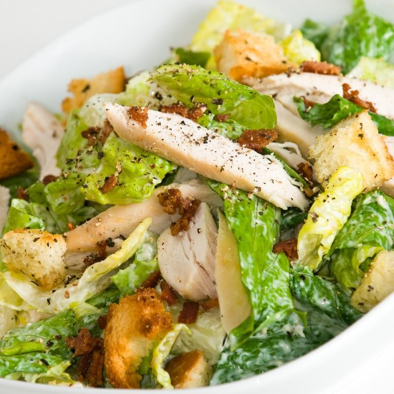 Mispel-Hühnerbrustsalat