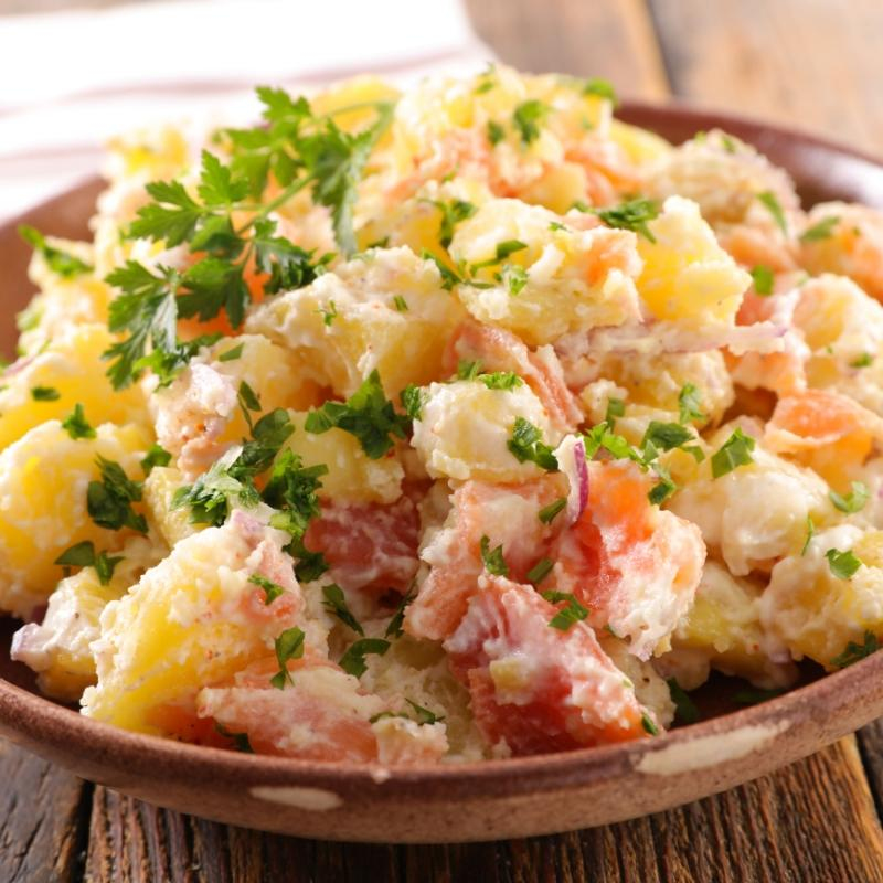 Kartoffel-Kohlrüben-Salat