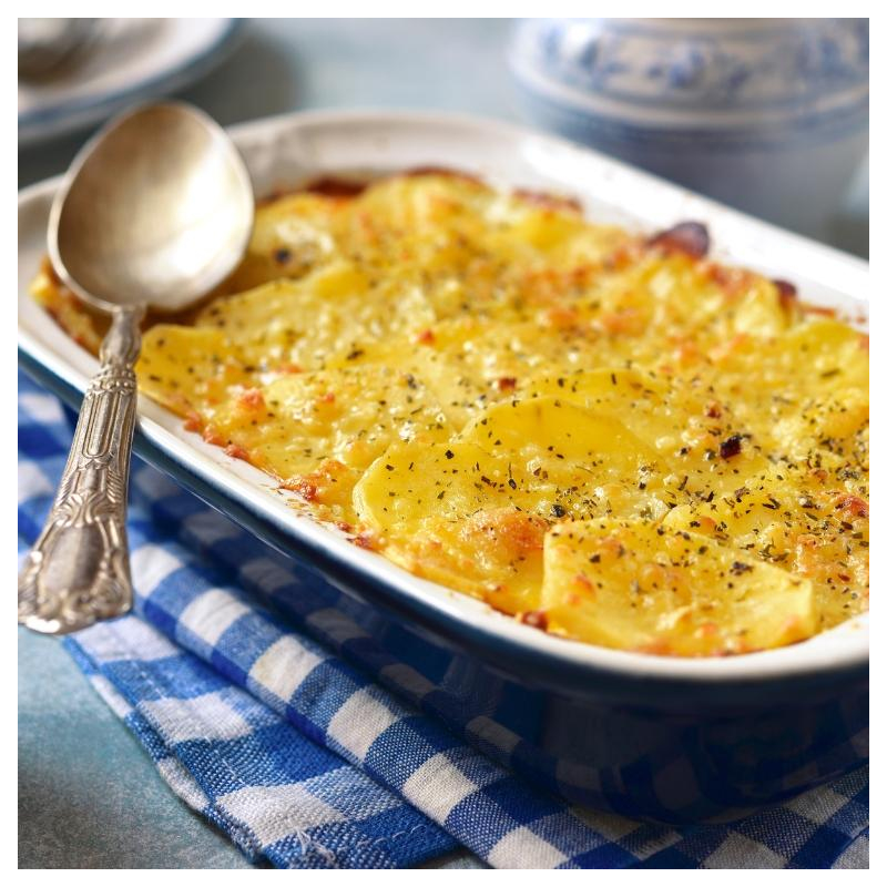 Kartoffel-Sellerie-Gratin