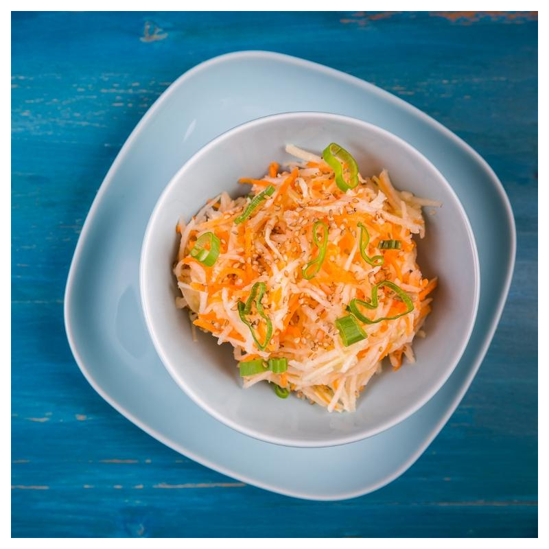 Kohlrabi-Möhren-Salat