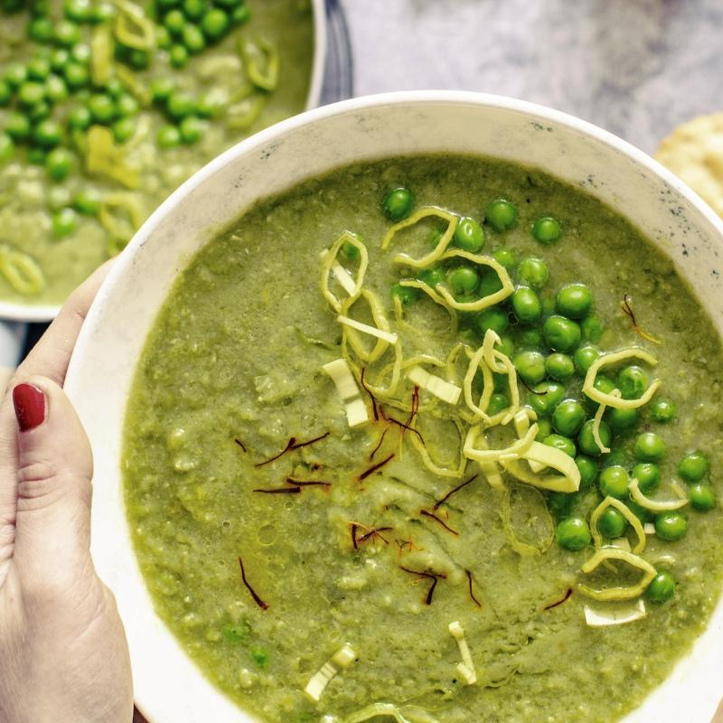 Lauch als grünes Chili