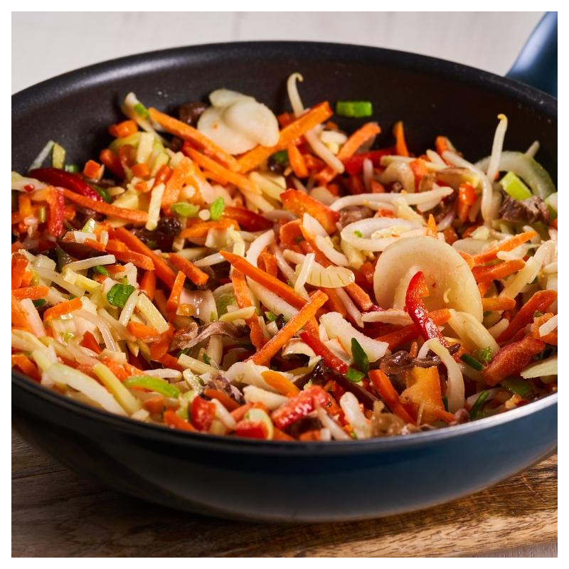 Mangold-Möhren-Gemüse