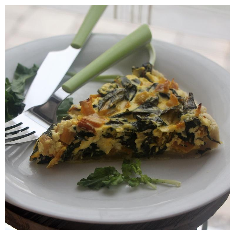 Mangold-Quiche