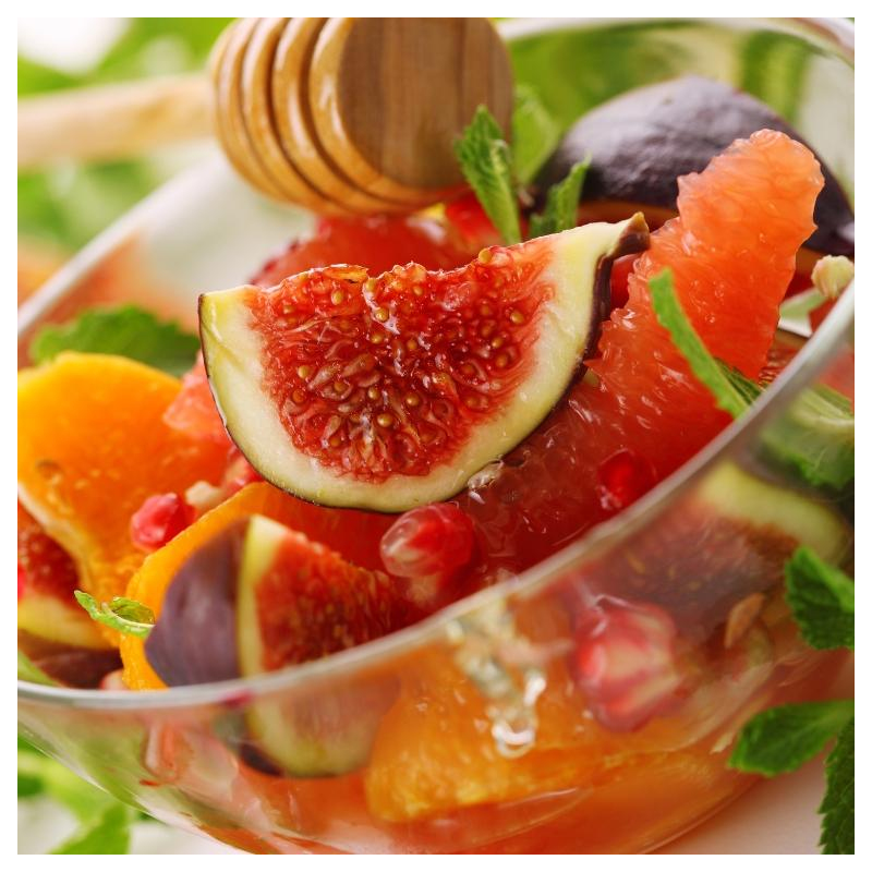 Granatapfel als winterlicher Salat