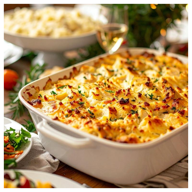 Sauerkraut-Kartoffel-Auflauf