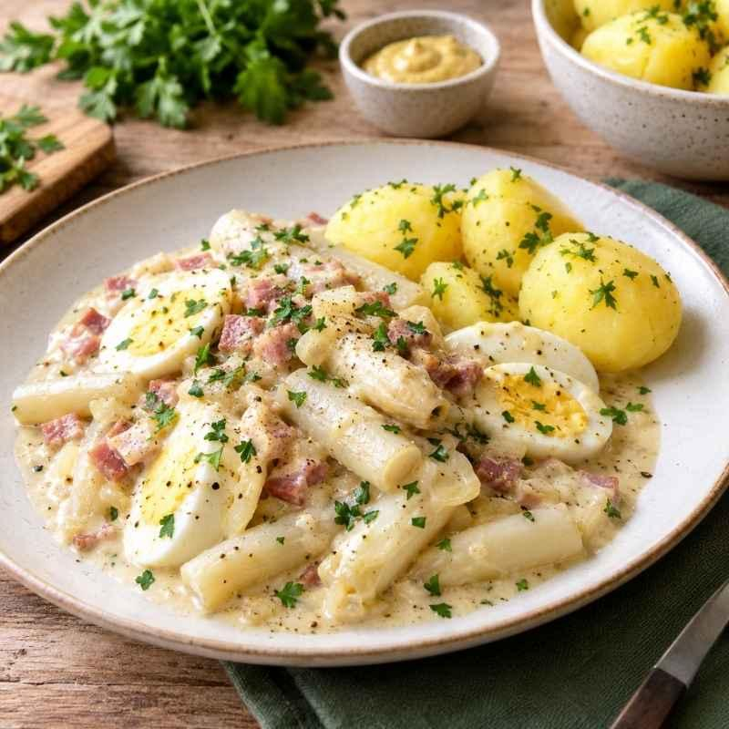 Schwarzwurzel-Eier-Ragout