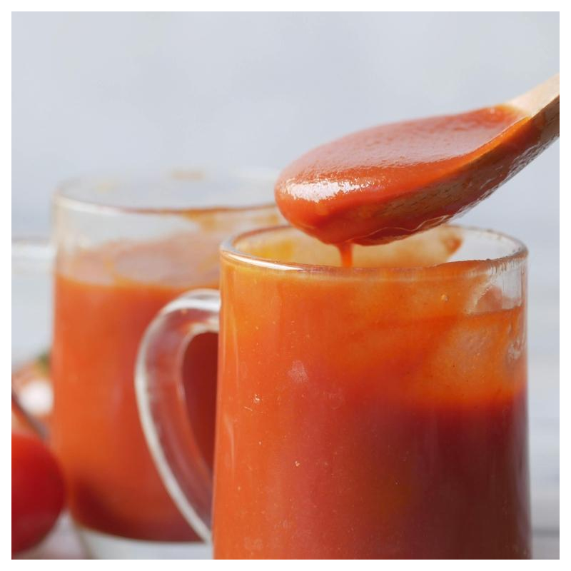 Tomatencreme, weich und lecker für Kinder