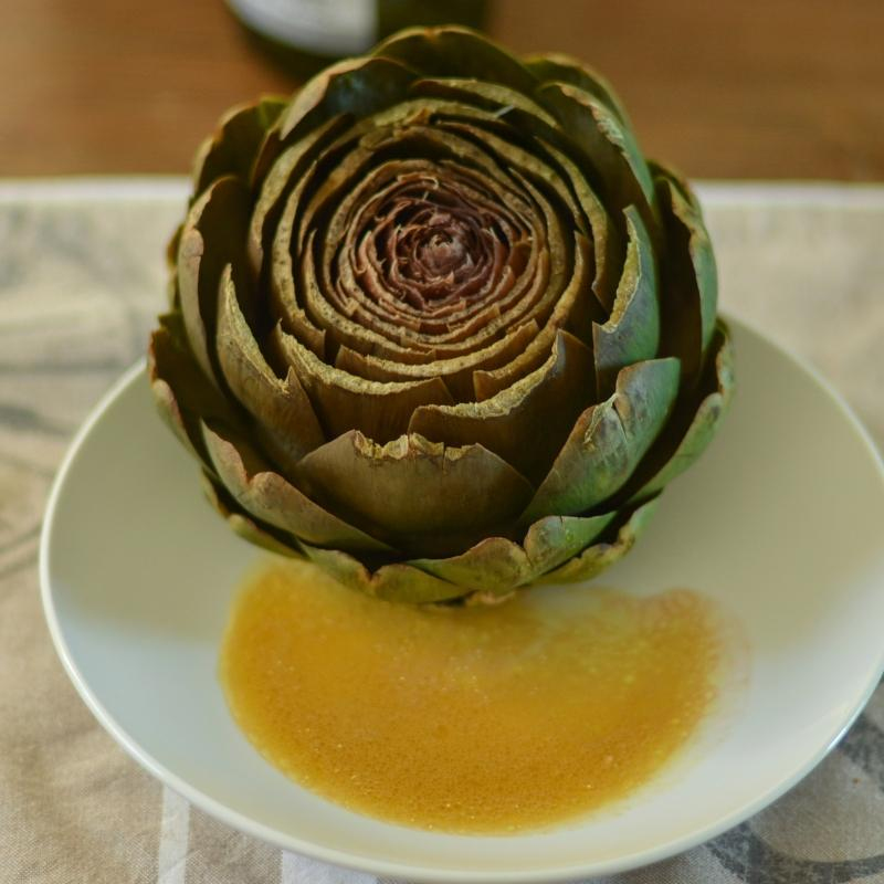 Vinaigrette zu Artischocken