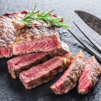 Steak vom Landgut Rind