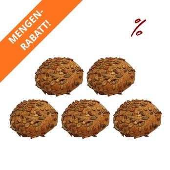 5x Kürbiskernbrötchen