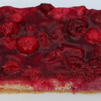 Himbeer-Schnitte