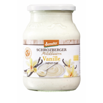 Joghurt Vanille 500g im Glas