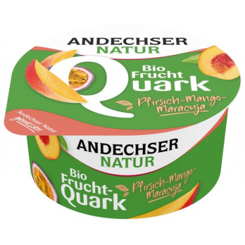 Fruchtquark Pfirsich Mango-Maracuja