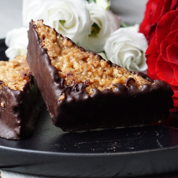 Nussecke Erdnuss Salz/Karamell